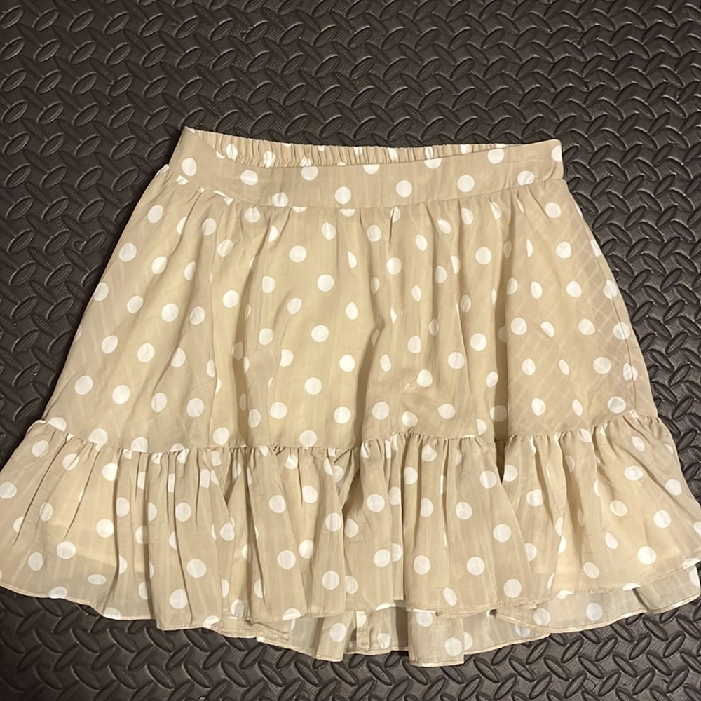 Flirty Polka Dot Skirt